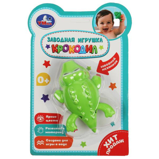 Заводная игрушка крокодил блист Умка в кор.2*120шт