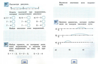 Математика 1кл [Мои учебные достижения]