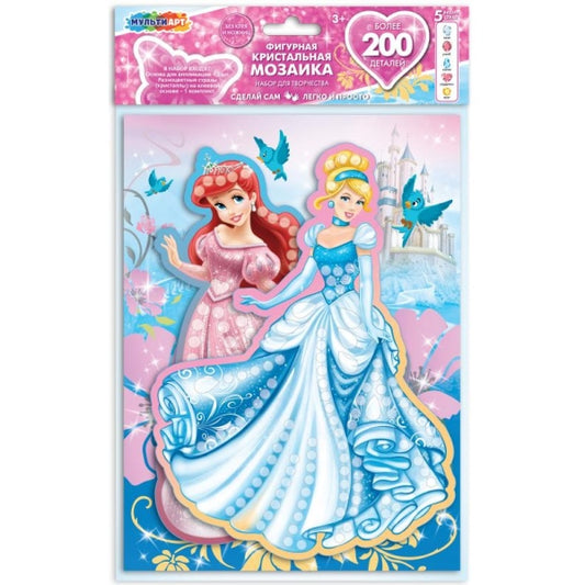 Кристальная мозаика фигурная красотки МУЛЬТИ АРТ в кор.100шт