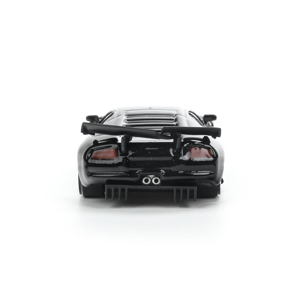 Машина металл lamborghini murcielago r-gt, длина 7 см, черный Технопарк в кор.144шт