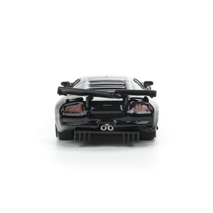 Машина металл lamborghini murcielago r-gt, длина 7 см, черный Технопарк в кор.144шт