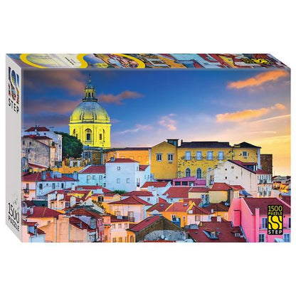 83077 Мозаика "puzzle" 1500 "Лиссабон, Португалия"