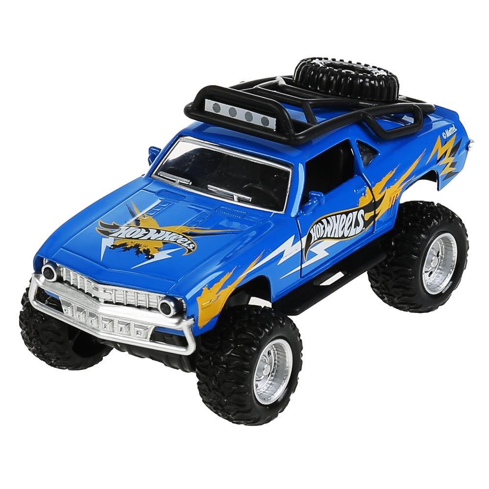 Машина металл свет-звук hot wheels СПОРТКАР, 12,5 см, двери, инерц, кор. Технопарк в кор.2*36шт
