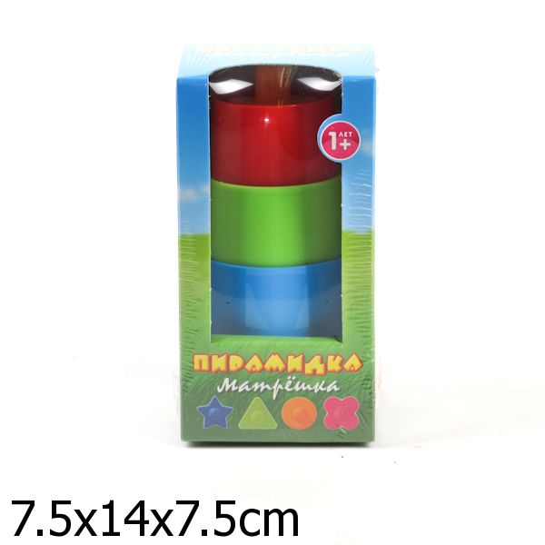 Стеллар. Пирамидка арт.01555 "Матрешка" /20