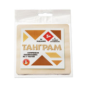 Игра головоломка деревянная "Танграм" (малая)