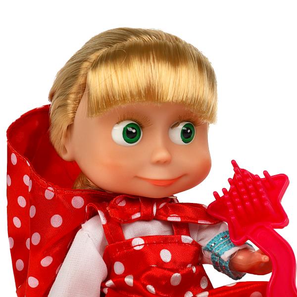 Кукла Маша И МЕДВЕДЬ маша 15 см, без звука, акс, кор КАРАПУЗ в кор.30шт