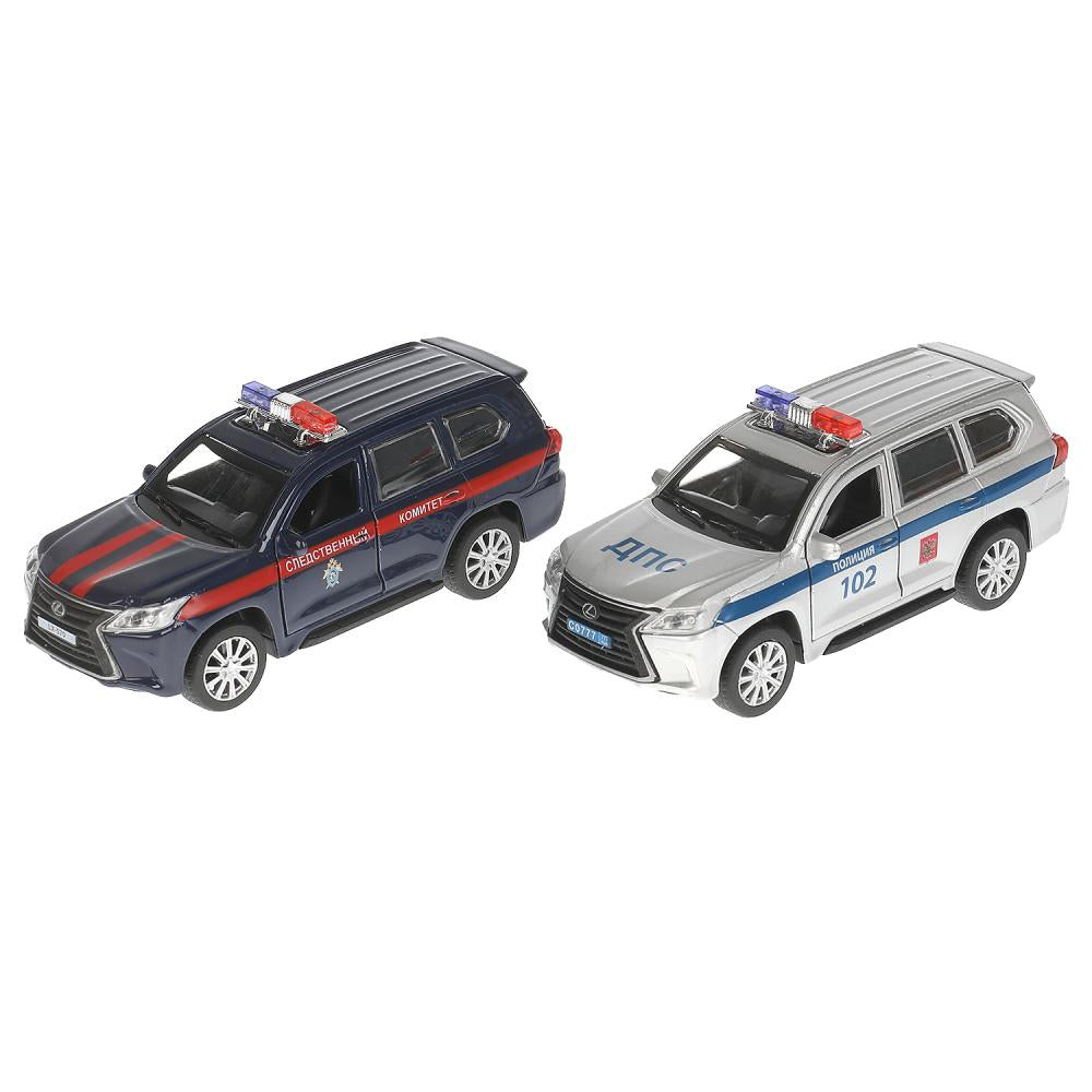 Машина металл CHEVROLET TAHOE/LEXUS LX570 12 см,двери,багаж,инер,ассорт. Технопарк уп-12шт в кор.6уп