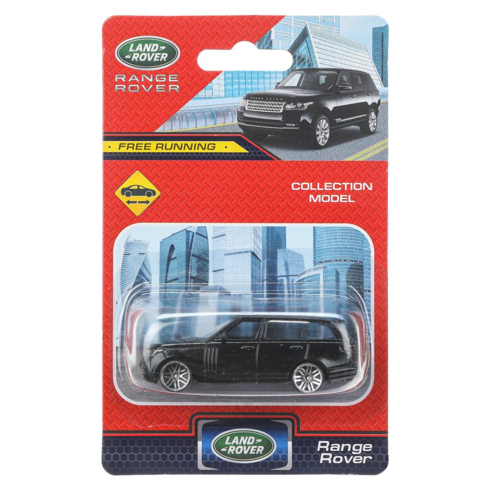 Машина металл land rover range rover, длина 7 см, черный Технопарк в кор.144шт