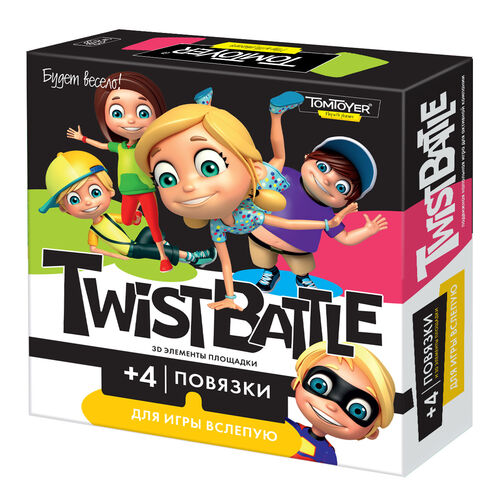 Игра настольная для детей и взрослых "TwistBattle" (TomToyer), (поле 1,2 х1,48 м)