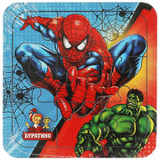 Игрушка деревянная пазл spiderman, 10*10 см терм. пакет Буратино в кор.189шт