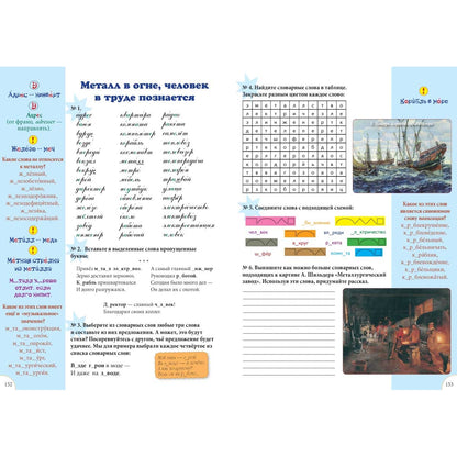 Словарные слова. 1-4 класс