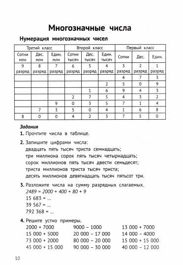 Математика на "5": сборник задач и примеров: 4 класс