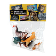 Игрушка пластизоль домашние животные 7 шт. в пак. Рассказы о животных в кор.2*72наб