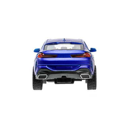 Модель металл BMW X6 10 см, двери, инерция Технопарк в кор.2*120шт