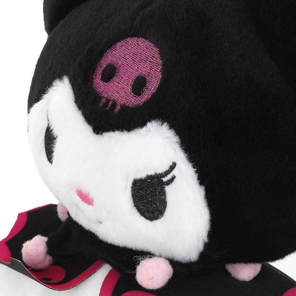 Игрушка мягкая Kuromi San RIO Куроми 17см в черной шапочке, в пакете "МУЛЬТИ-ПУЛЬТИ" в кор.24шт
