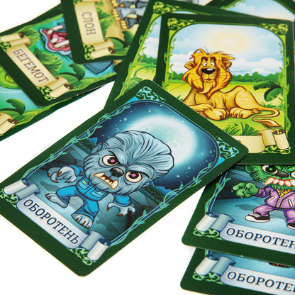 Игра настольная карточная "Мафия. Зоопарк"