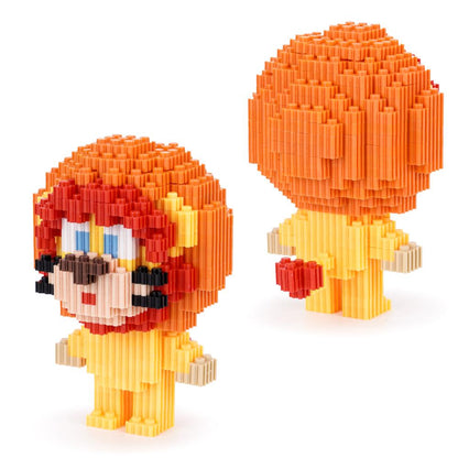 СОЮЗМУЛЬТФИЛЬМ конструктор 3D сборная фигурка львёнок, 437 дет. Город мастеров в кор.180шт