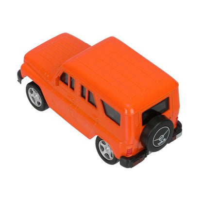 Машина металл UAZ ХАНТЕР длина 10,5 см, инерция, оранжевый, кор. Технопарк в кор.2*36шт