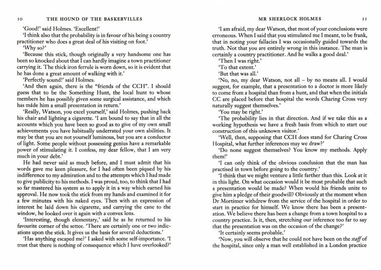 Hound of the Baskervilles the&The Valley of FearHB