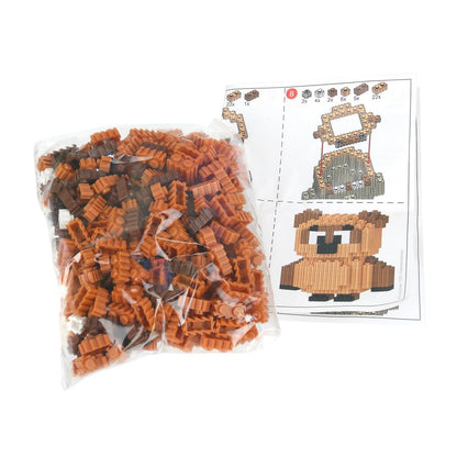 СОЮЗМУЛЬТФИЛЬМ конструктор 3D сборная фигурка Винни Пух, 329 дет. Город мастеров в кор.180шт