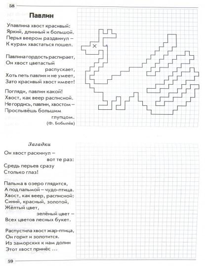 Графические диктанты ФГОС