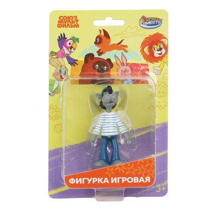 Фигурка СОЮЗМУЛЬТФИЛЬМ союзмультфильм волк, блист ИГРАЕМ ВМЕСТЕ в кор.48шт