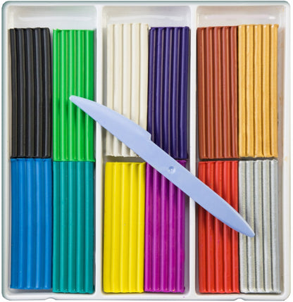 Луч. Пластилин "Волшебная палитра" 12 цв. 30С 1942-08*