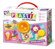 Пластик на липучках "Первые фигуры" 10KOR PLASTIC