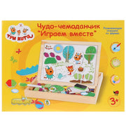 Игрушка дер. "Буратино" "Три кота", набор Чудо-чемоданчик Играем вместе в русс. кор. в кор.30шт