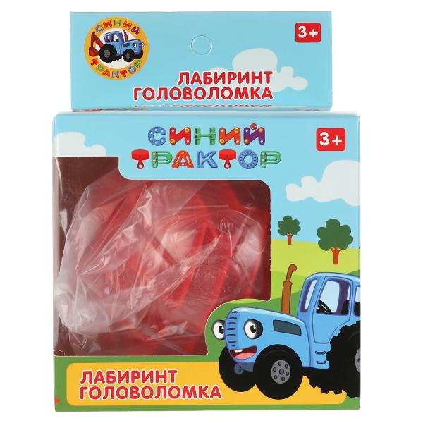 Логическая игра шар-лабиринт Синий ТРАКТОР , кор.10*10*10см ИГРАЕМ ВМЕСТЕ в кор.2*72шт
