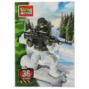 Конструктор солдат, 36 дет. Город мастеров в кор.2*120шт