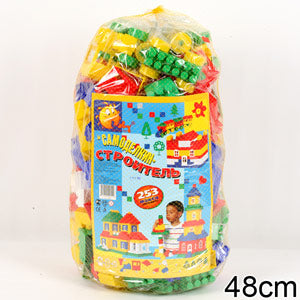 Полесье. Конструктор "Строитель" 253 эл. Макси арт.0552/4