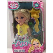 Кукла Анечка 12см, акс., кор КАРАПУЗ в кор.120шт