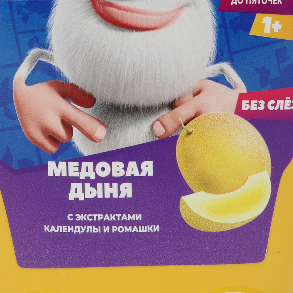Дет сред для купания БУБА медовая дыня,с экс календулы и ромашки 400мл Заботливая мама в кор.6шт