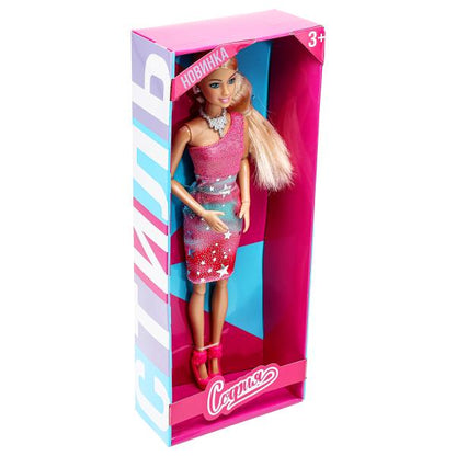 Кукла 29см София, руки и ноги сгиб., кор КАРАПУЗ в кор.24шт
