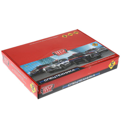 Машина металл CHEVROLET TAHOE/LEXUS LX570 12 см,двери,багаж,инер,ассорт. Технопарк уп-12шт в кор.6уп