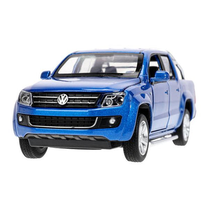 Машина металл свет-звук VOLKSWAGEN amarok, 17,5 см, двери, капот, инерция Технопарк в кор.2*24шт