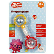 Погремушка гантелька МАЛЫШАРИКИ блистер Умка в кор.2*120шт