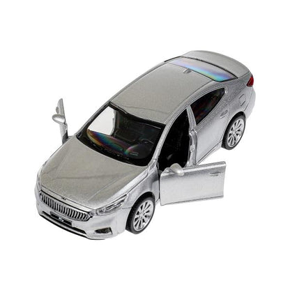 Машина металл KIA k7, 11,5 см, двери, инерция, кор. Технопарк в кор.2*48шт