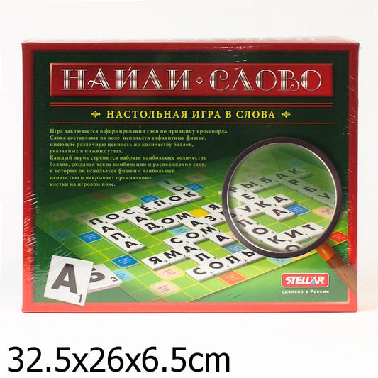 Настольная игра 01118 №18 "Найди слово" STELLAR