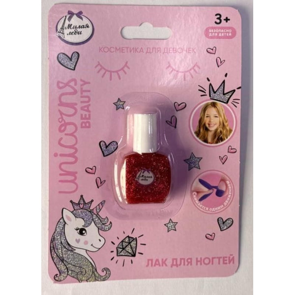 Косметика ДЛЯ ДЕВОЧЕК лак для ногтей МИЛАЯ ЛЕДИ в кор.2*240шт