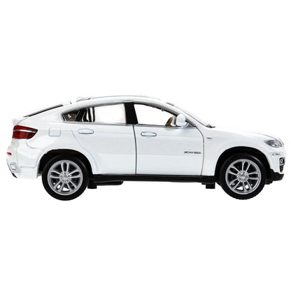 Машина металл свет-звук BMW X6, 15,5 см, двери, капот, багажник, инерция Технопарк в кор.2*24шт