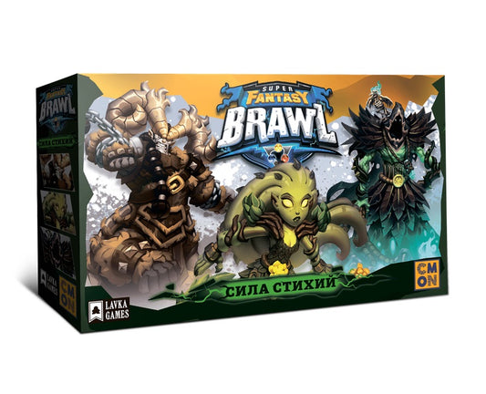 Наст. игра "Super Fantasy Brawl" (Схватка в стиле фэнтези. Сила стихий) доп. (Lavka) РРЦ 2490 руб