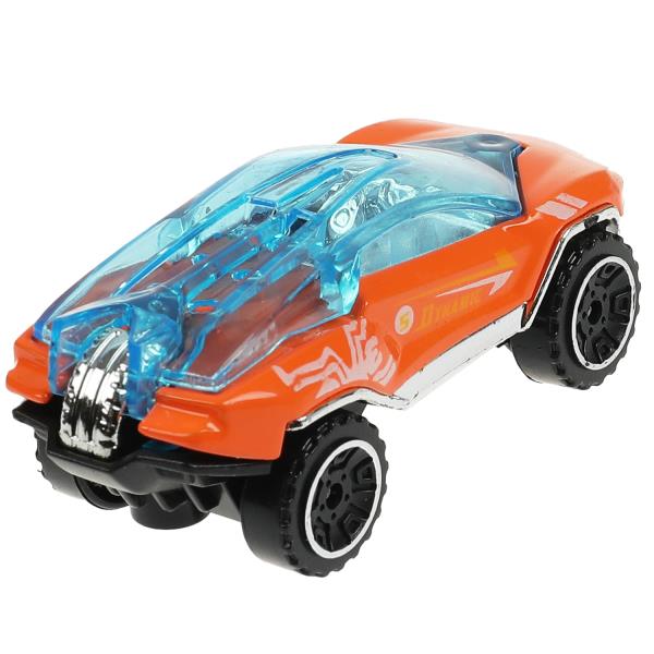 Машина металл ROAD RACING СУПЕРКАР 7,5 см, в ассорт, блист. Технопарк в кор.2*288шт