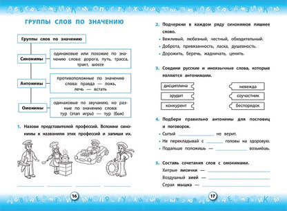 Тренажер по русскому языку. 2 кл.