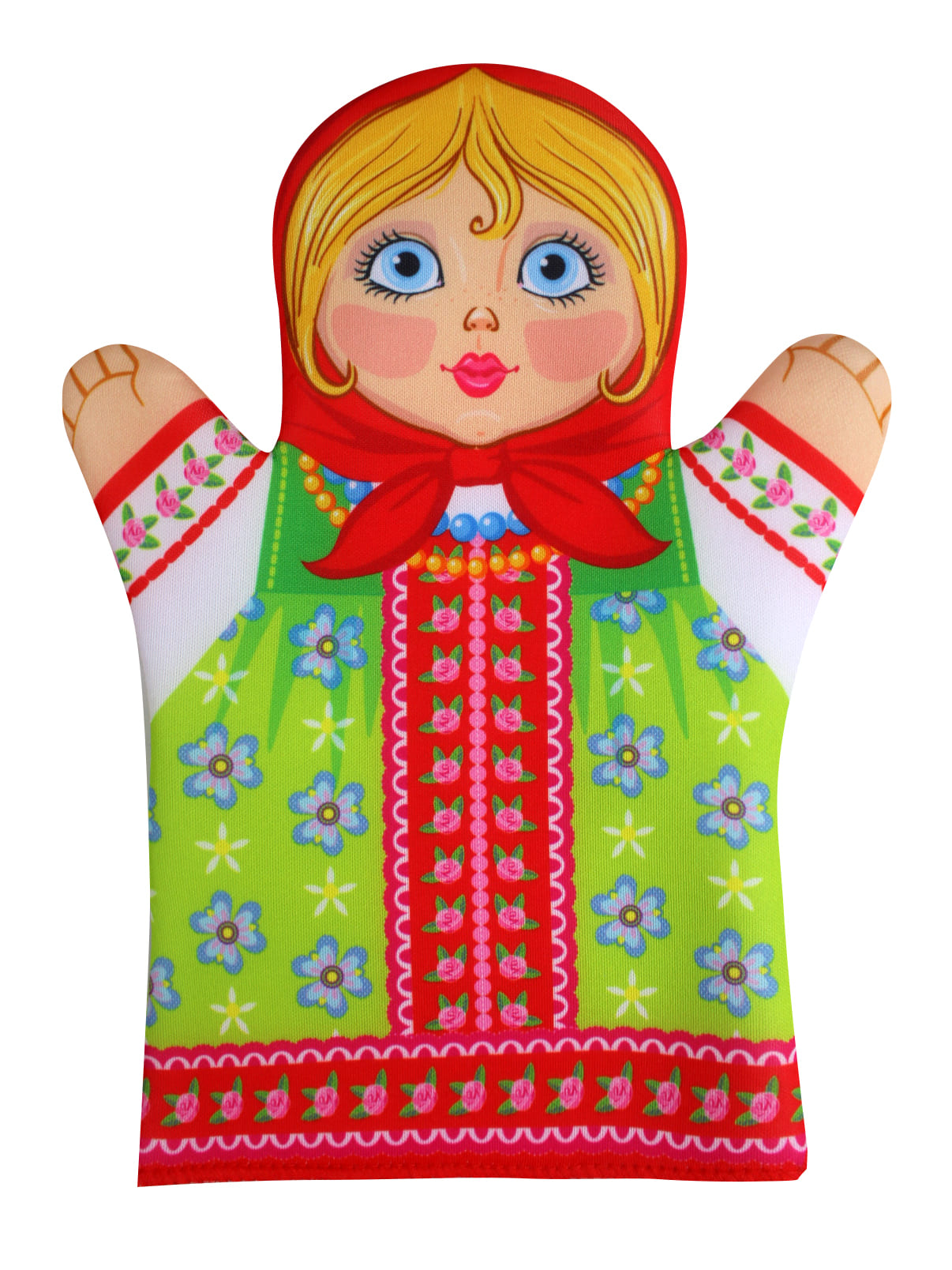 Домашний кукольный театр. "Маша и медведь" (6 кукол-перчаток)