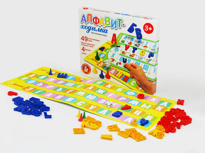 Игра настольная ходилка "Алфавит"