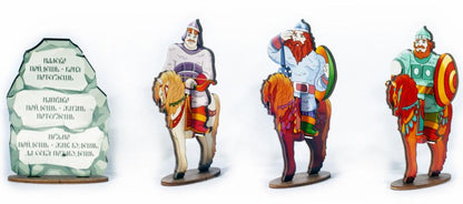 Мир русских сказок "Три богатыря" арт.8091 /35