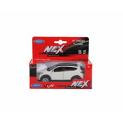 Welly. Машинка 1:38 "Hyundai Tucson" пруж. мех., цвет в ассорт. арт.43718W