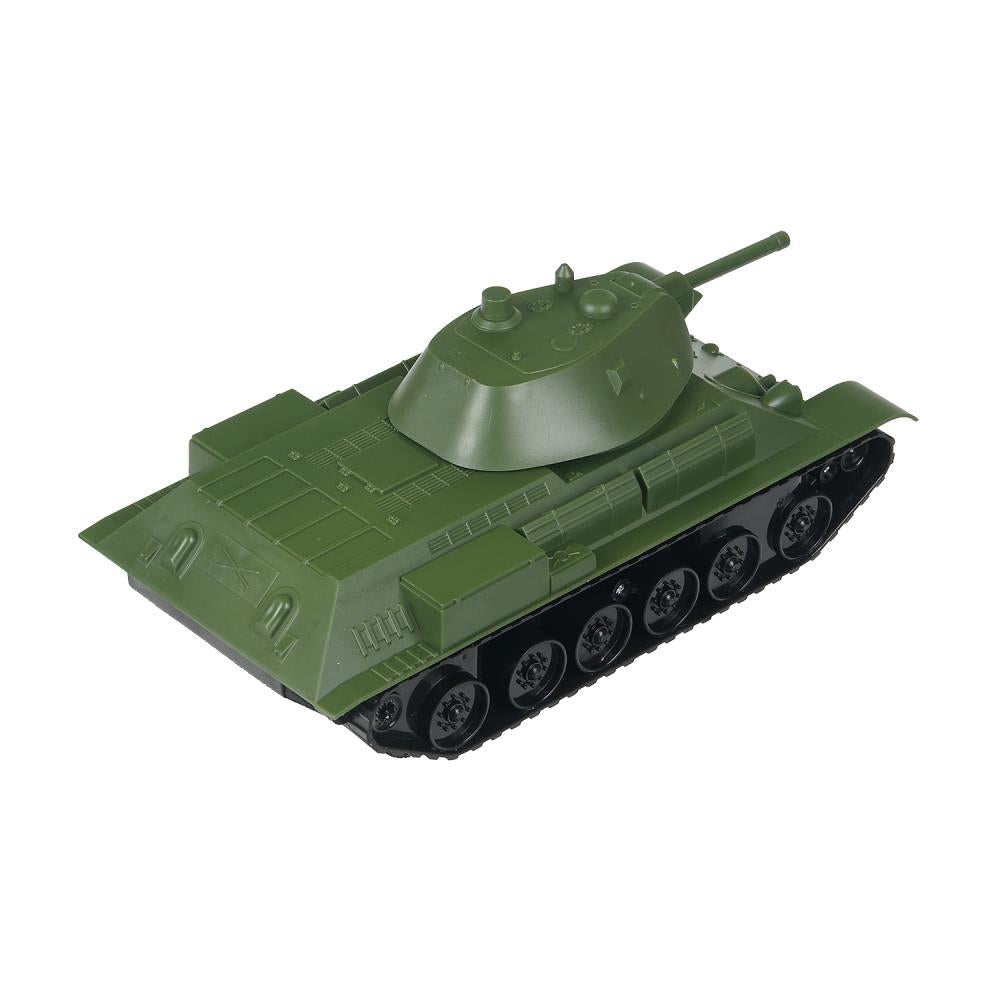 Р/у ТАНК т-34 23 см, свет, зеленый, кор. Технопарк в кор.24шт